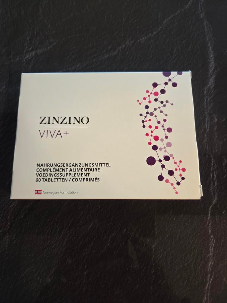 Zinzino Viva+ Voedingssupplement 60 Tabletten, Ophalen of Verzenden, Nieuw, Poeder of Drank