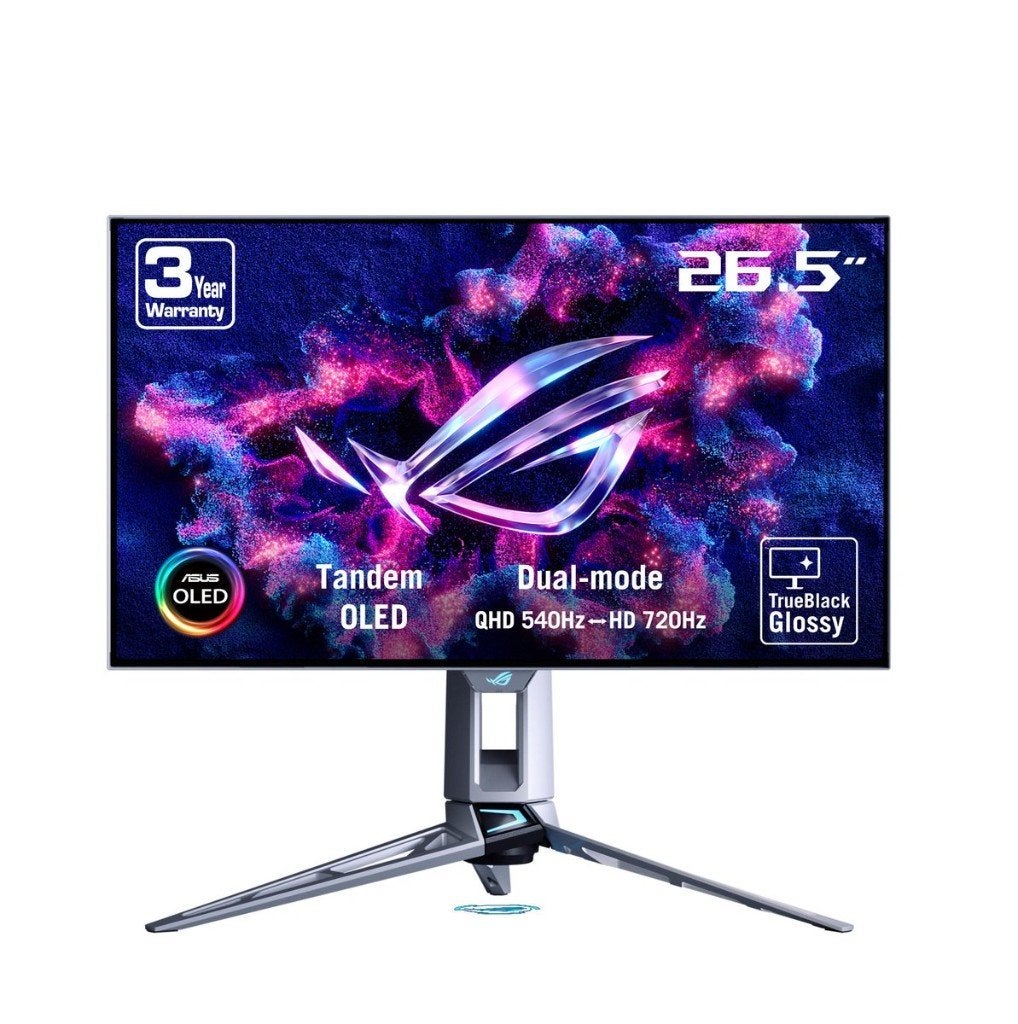 ASUS ROG Swift OLED PG27AQWP-W 540Hz, Gaming, ASUS, Nieuw, Overige typen