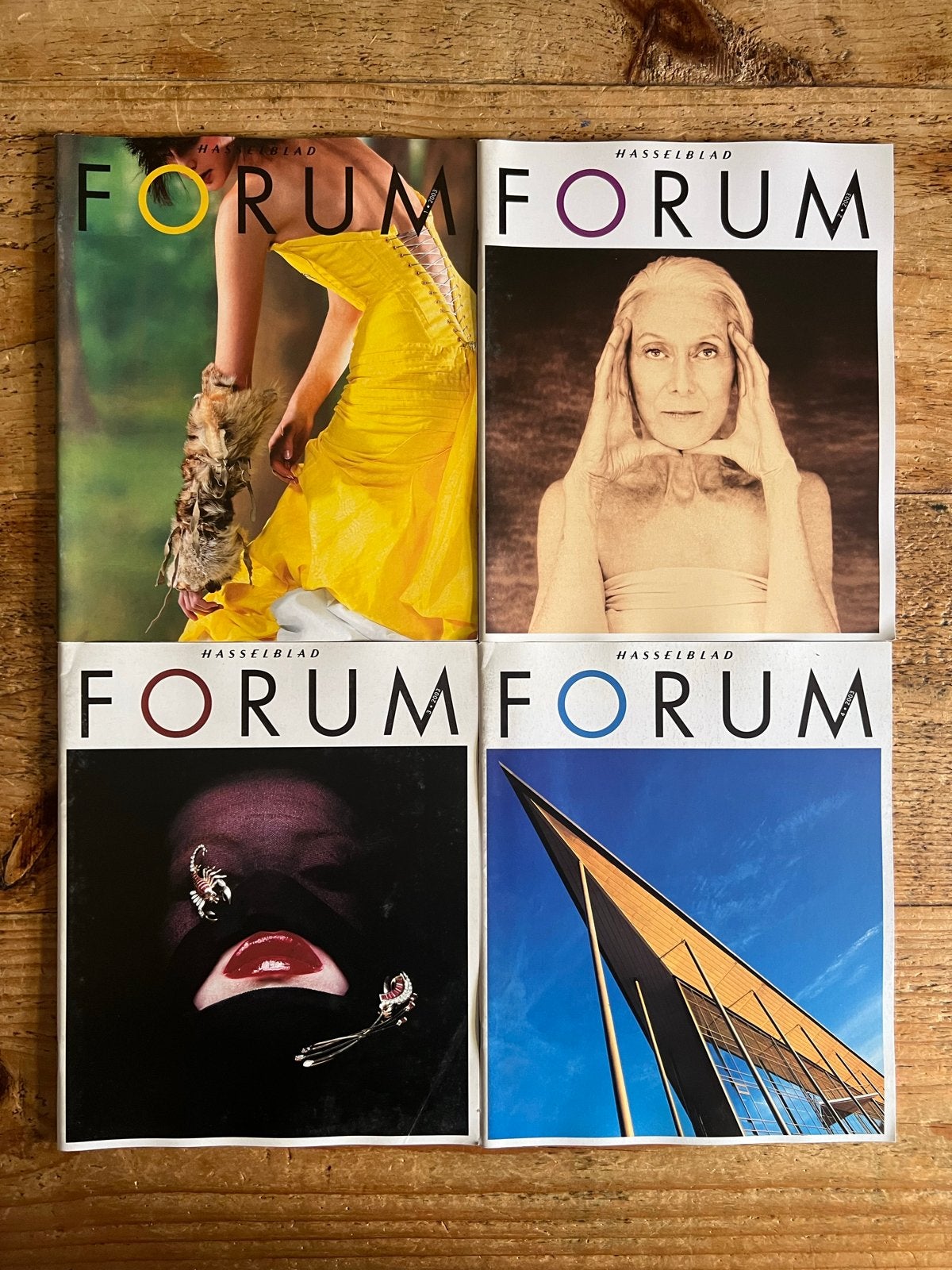 Hasselblad Fotografie Forum Magazine - Set van 4, 2003, Boeken, Ophalen of Verzenden, Zo goed als nieuw, Overige typen
