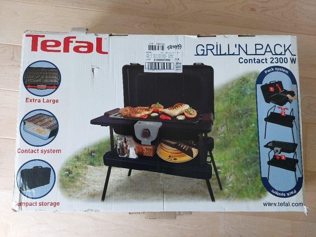 Tefal Grill'n Pack, Ophalen, Gebruikt
