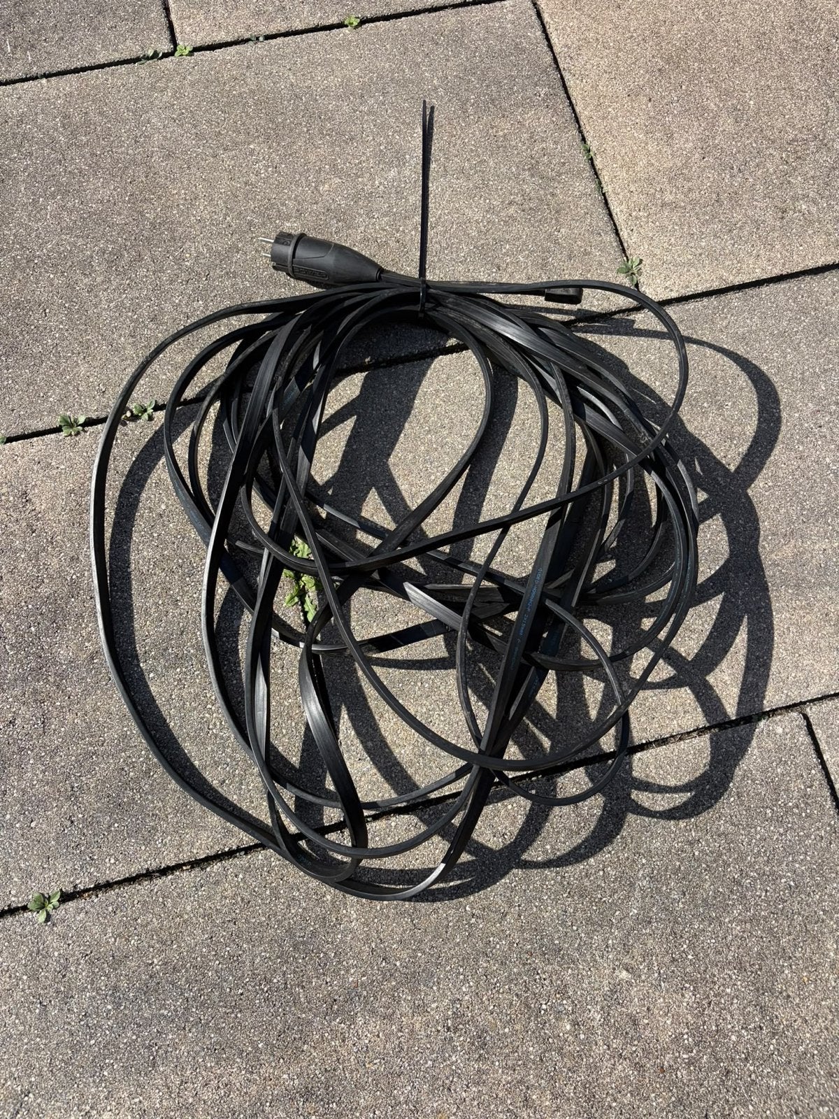 prikkabel 15 meter lichtsnoer voor partylampjes, Tuin en Terras, Kunststof, Overige typen, Nieuw, Ophalen of Verzenden