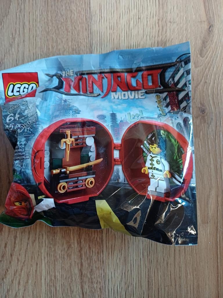 LEGO NINJAGO The Movie 6195013 Kai's Dojo Pod (polybag), Lego, Nieuw, Ophalen of Verzenden, Ongeopend/sealed