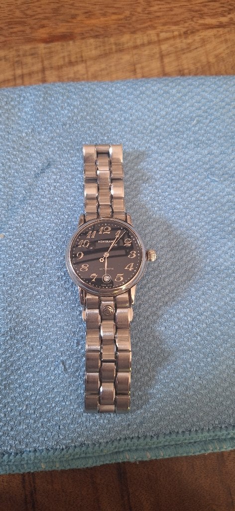 Montblanc Meisterstück Automatic horloge met stalen band, Staal, Polshorloge, 1960 of later, Ophalen