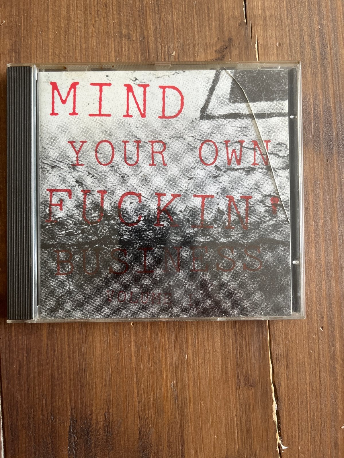 Mind Your Own F*cking Business - Punk & Hardcore CD, Cd's en Dvd's, Gebruikt, Ophalen of Verzenden, Inclusief boekje, Verzamelalbum