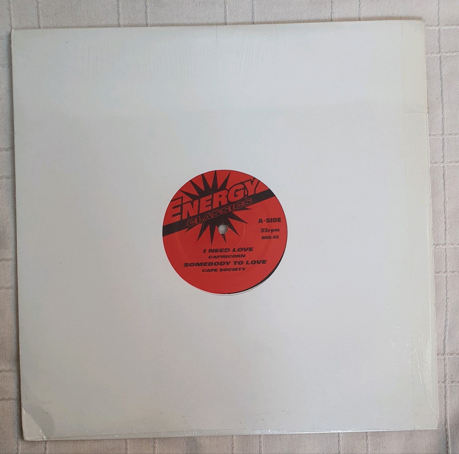 Vinyl 12" Energy classics - NRG 02, LP, Gebruikt, Verzenden, Elektronisch