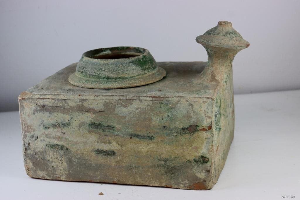 antieke kachel China terra cotta, Antiek en Kunst, Ophalen