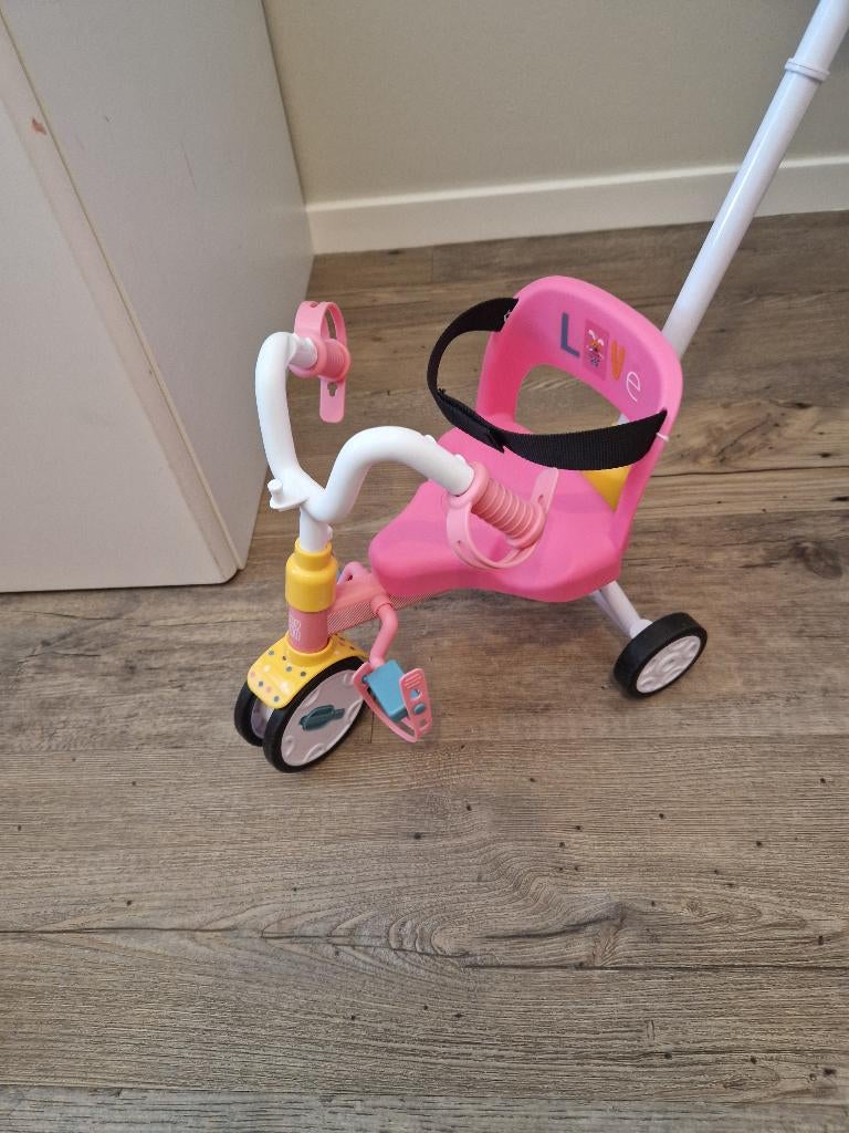 Baby born fiets, Ophalen, Zo goed als nieuw, Babypop