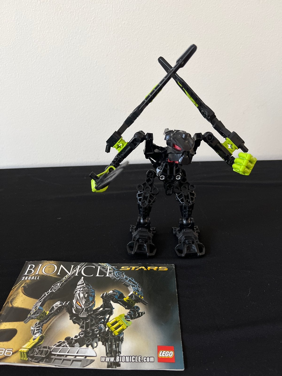 Lego Bionicle Stars Skrall 7136 - Compleet met boekje, Ophalen of Verzenden, Zo goed als nieuw