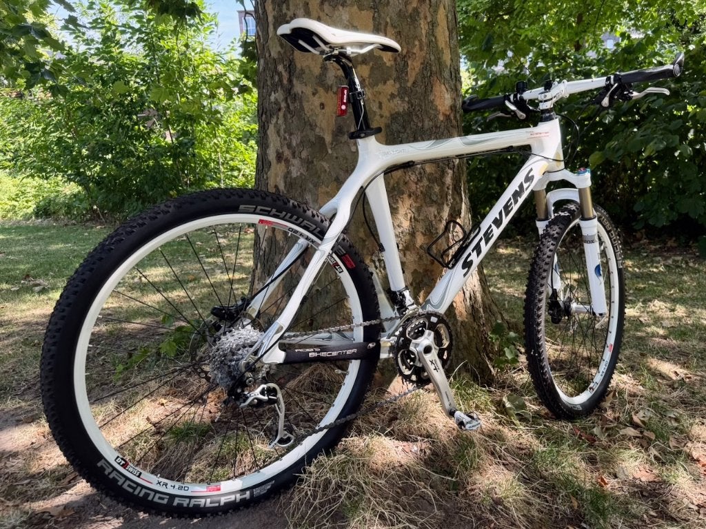 Nieuswtaat MTB Stevens SMC Flight ES Carbon (XC)  Hardtail, 49 tot 53 cm, Zo goed als nieuw, Schijfrem, Ophalen