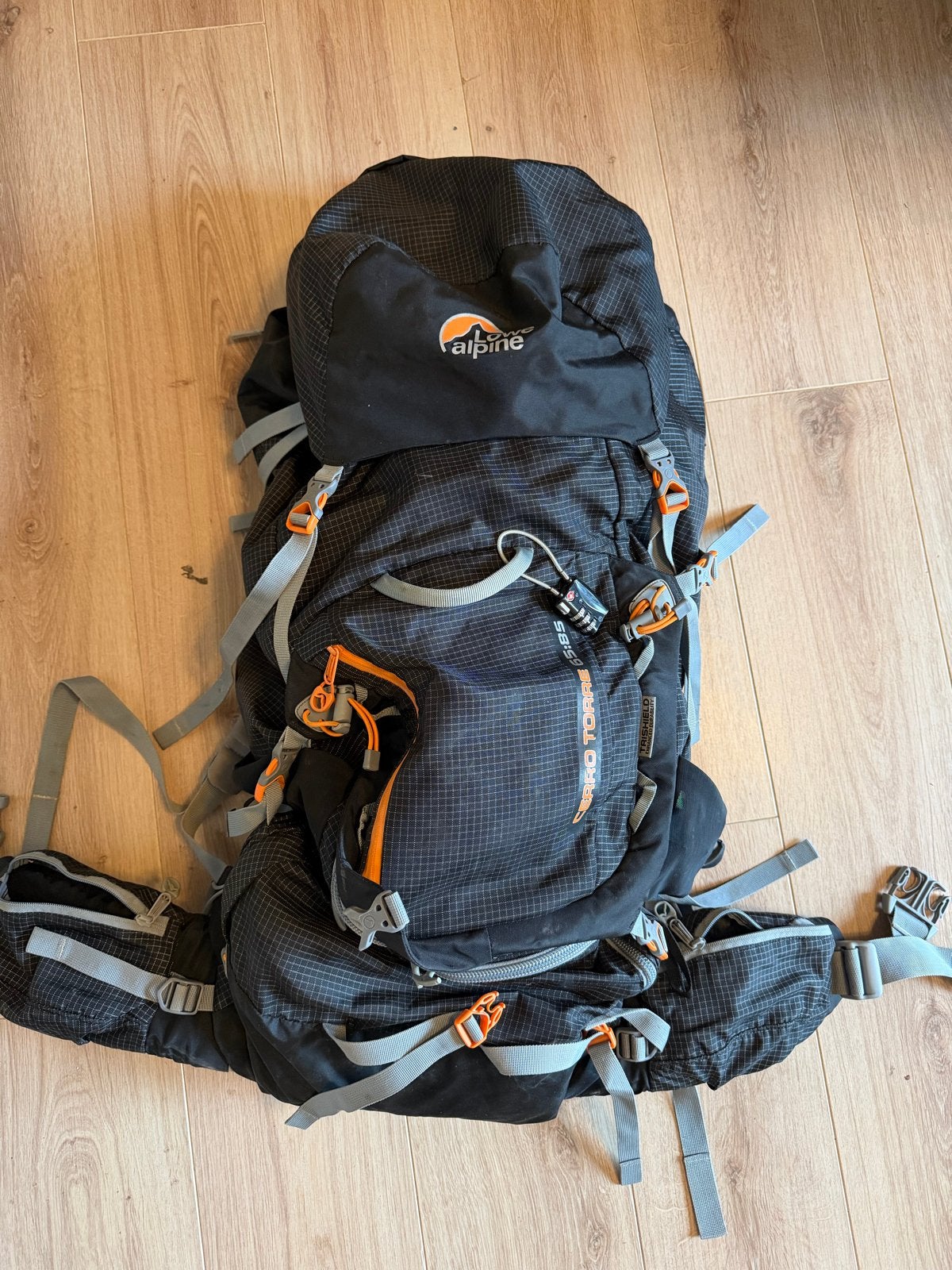 Lowe Alpine Pro Tour 55:65 Trekkingrugzak, Ophalen, Gebruikt