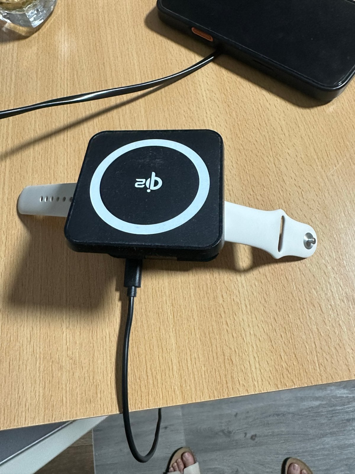 Qi2 Draadloze Oplader voor iPhone en Apple Watch, Telecommunicatie, USB-C, Draadloze oplader, Ophalen of Verzenden, Zo goed als nieuw