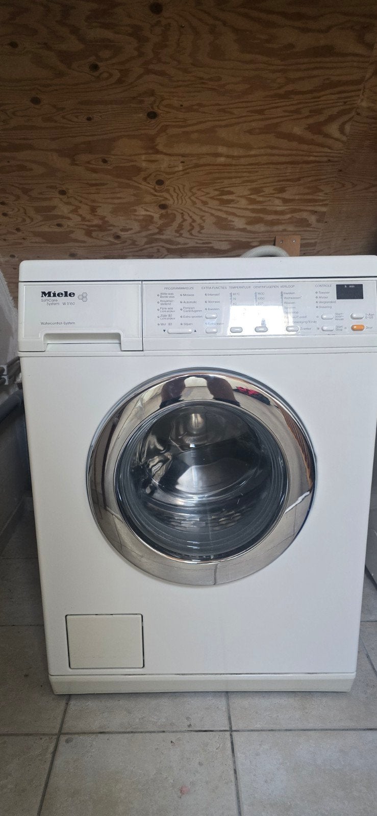 Miele W5160 Softcare System Wasmachine, Ophalen, Gebruikt, 4 tot 6 kg, Wolwasprogramma