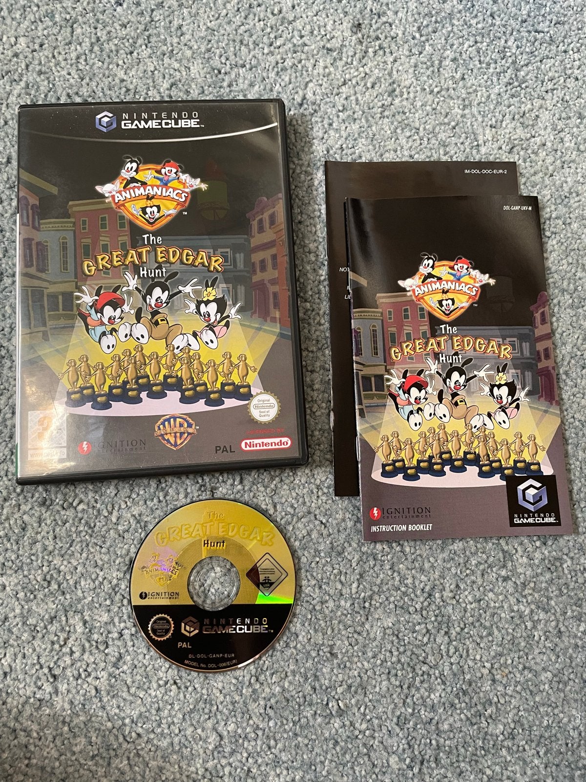 Animaniacs: The Great Edgar Hunt - Nintendo GameCube, Nintendo, 1 speler, _, _