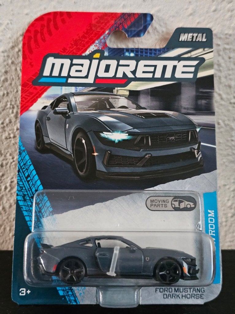 Majorette Showroom Ford Mustang Dark Horse, Verzenden, Nieuw, Auto