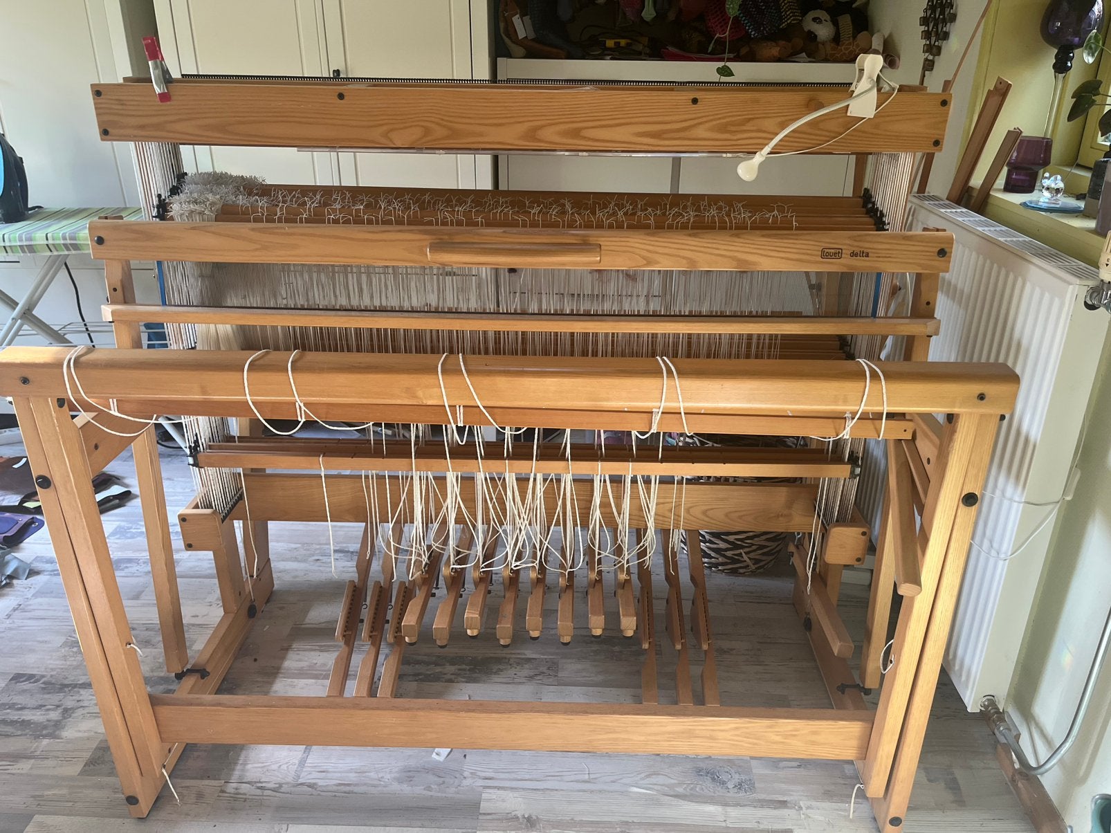 Louet Delta weefgetouw 130 cm, Ophalen, Gebruikt, Overige typen