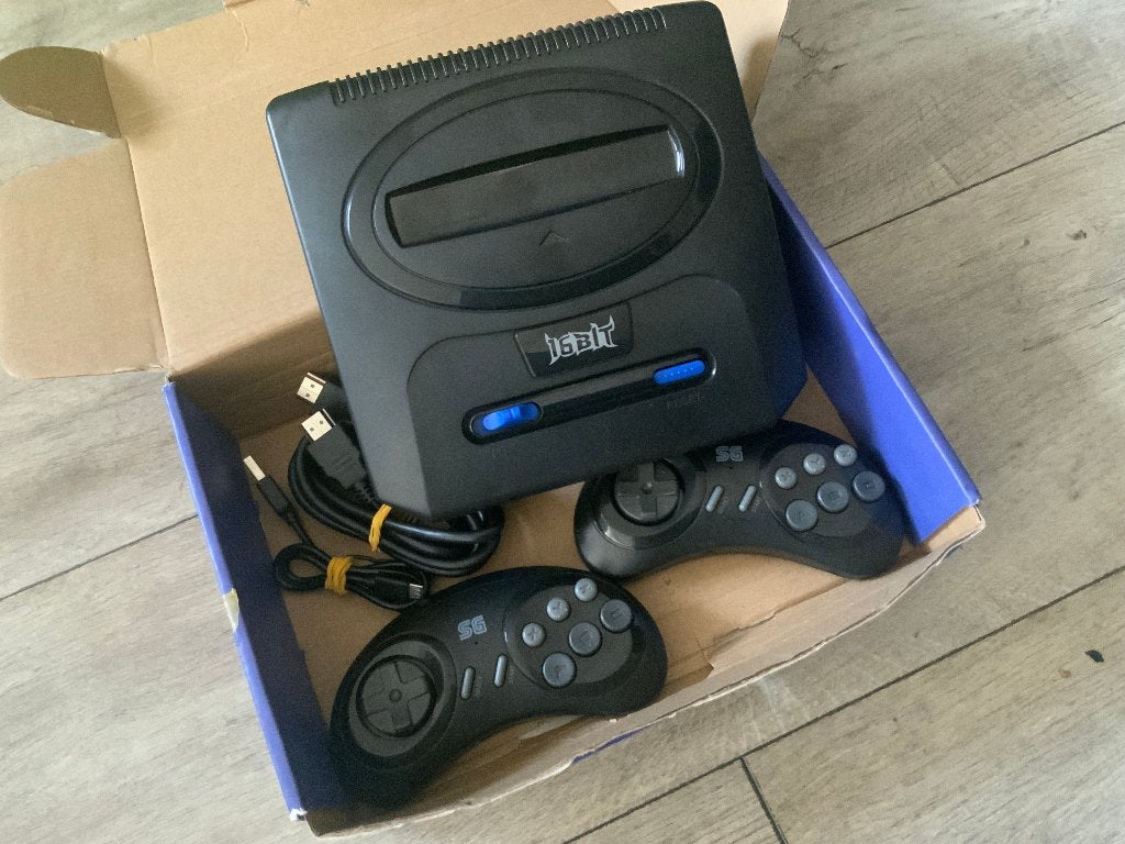 Sega Megadrive Mini met meer daqn 400 spellen, Mega Drive, Met games, Met 2 controllers, Ophalen of Verzenden
