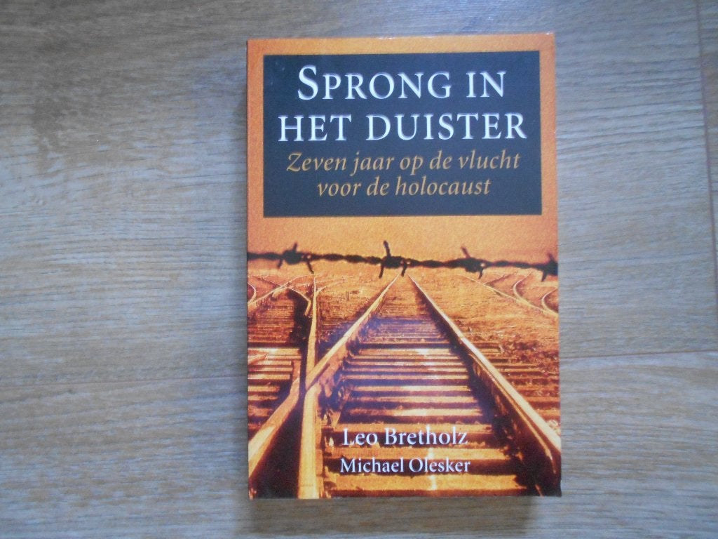 Leo Bretholz Sprong in het duister, Ophalen of Verzenden, Tweede Wereldoorlog, Zo goed als nieuw, Overige onderwerpen
