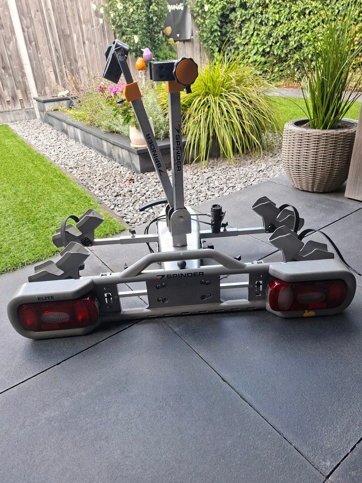 Spinder Elite RCE-2 Fietsendrager voor 2 fietsen, Ophalen, Gebruikt, Trekhaakdrager