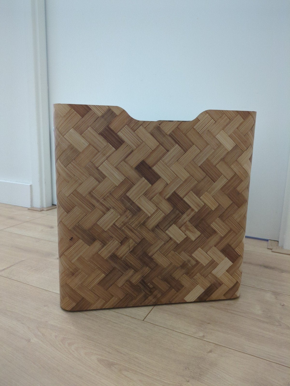 Ikea Bullig opbergdoos - Bamboe, Ophalen of Verzenden, Zo goed als nieuw, Bruin, Hout