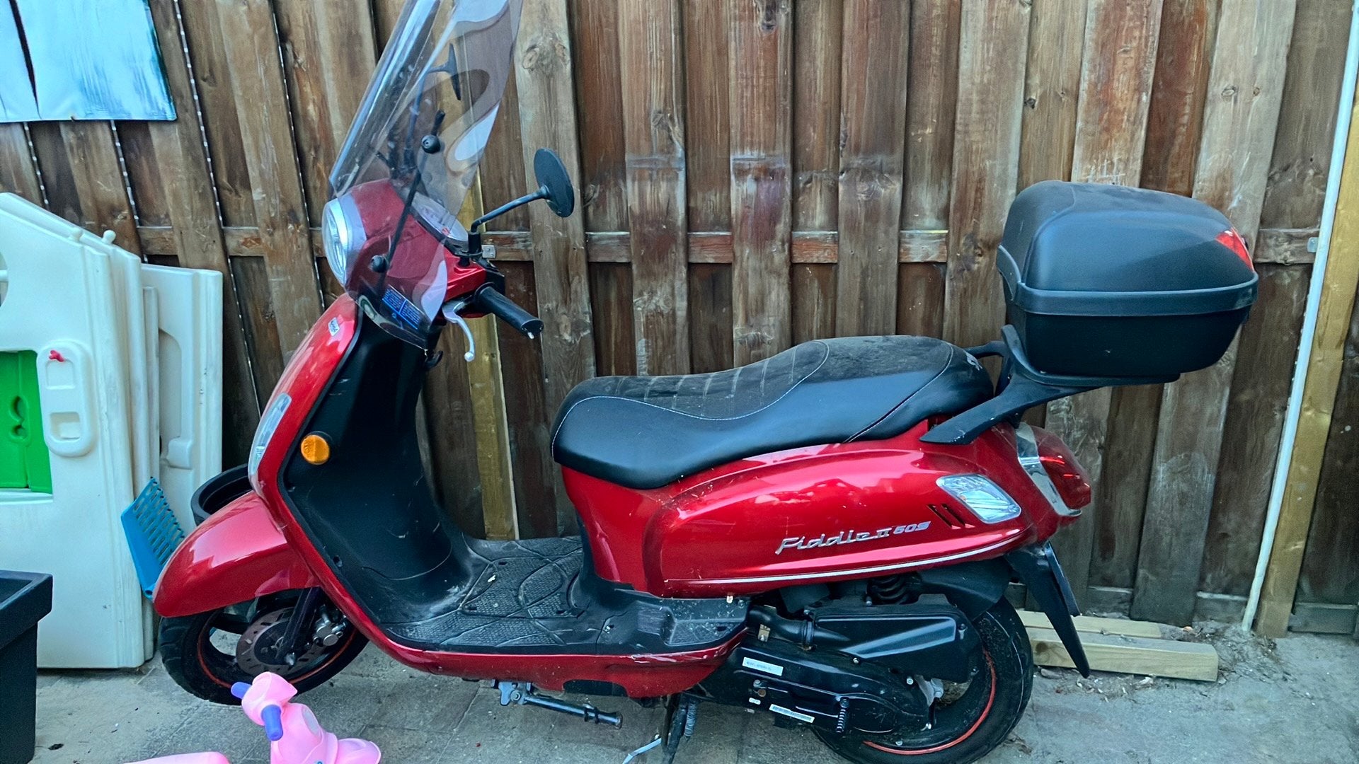 Fiddle50s, Gebruikt, 40 cc, Ophalen of Verzenden, Benzine