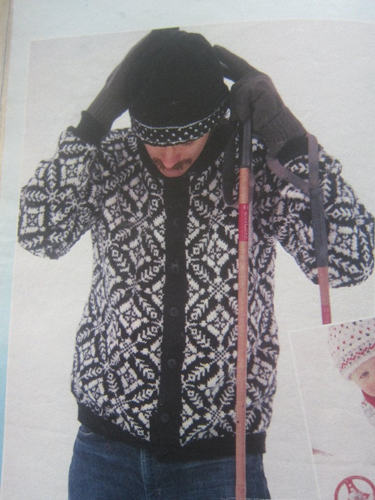 breien breipatroon NOORSE TRUIEN HEER EN DAMES KINDEREN, Ophalen of Verzenden, Zo goed als nieuw, Breien, Patroon of Boek