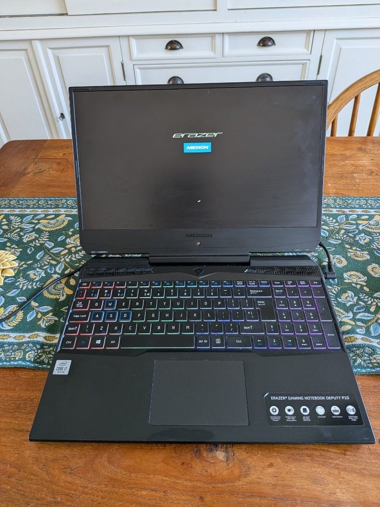 Medion Erazer Deputy P10 Gaming Laptop | i7 | RTX 2060, Ophalen, Gebruikt, 2 tot 3 Ghz, Intel® Core™ i7 
