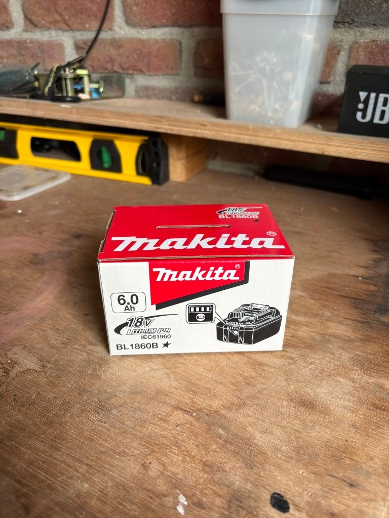 Makita accu 6Ah 18V origineel gloednieuw, Verzenden, Makita, Overige typen, Makita