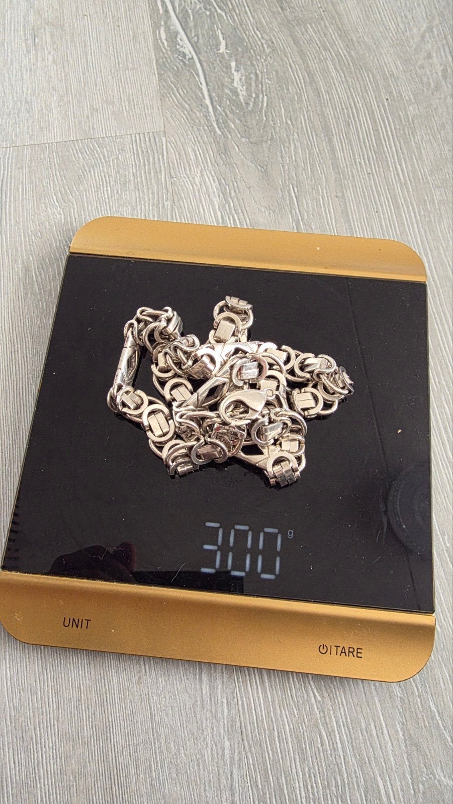 Prachtige massiefe zilver ketting 925, Ophalen of Verzenden, Zo goed als nieuw, Zilver, Zilver
