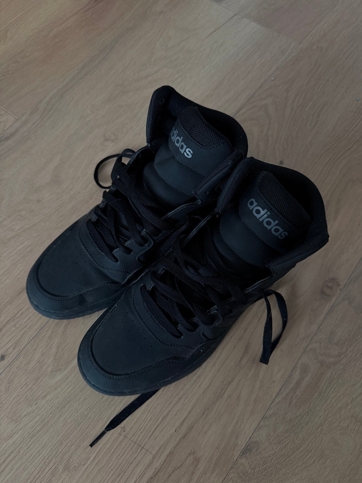 Adidas heren sneakers - Zwart, maat 42, Zwart, Ophalen of Verzenden, Sneakers of Gympen, Zo goed als nieuw