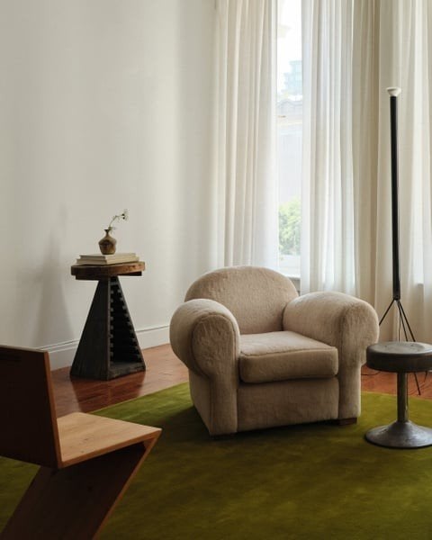 Nordic Knots Vloerkleed Milano Green 170x240cm - 100% wol, Ophalen, Zo goed als nieuw, Rechthoekig, 200 cm of meer