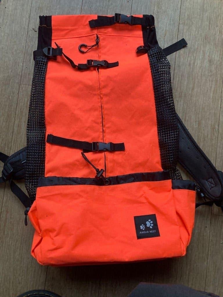 Honden rugzak tot 28 kg draagvermogen, maat XL, Ophalen of Verzenden, Zo goed als nieuw, Draagtas/-zak