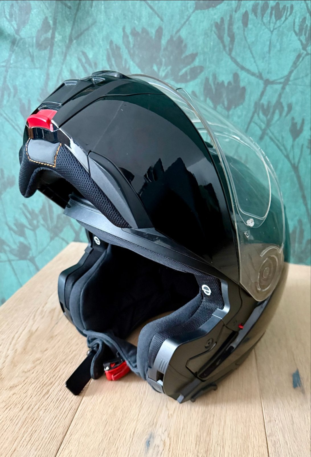 Schuberth C5 Systeemhelm - Maat M/57 - Zwart, Motoren, Kleding | Motorhelmen, Overige merken, Systeemhelm, Heren, Ophalen of Verzenden