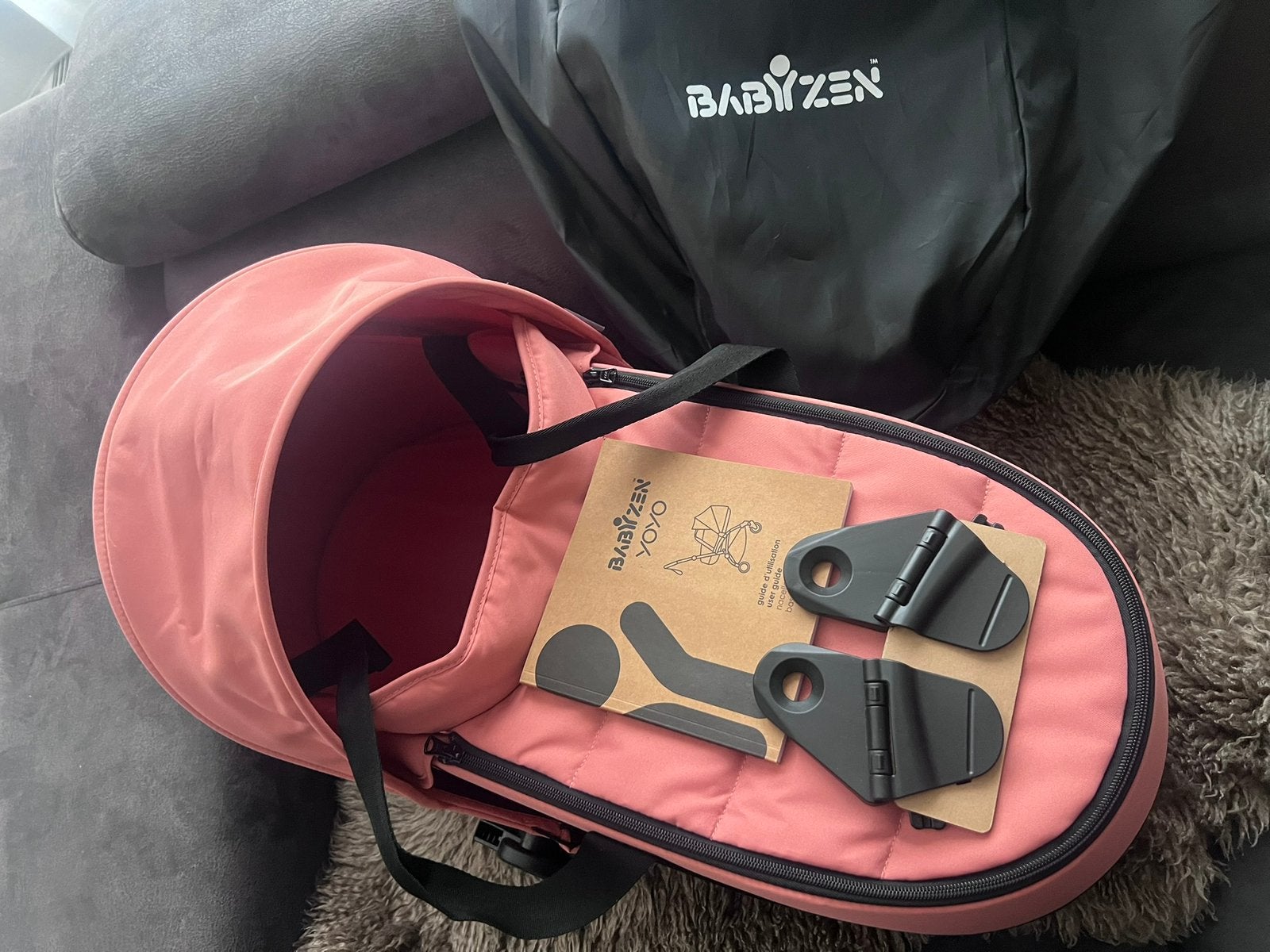 Stokke Babyzen YOYO reiswieg in kleur ginger, Kinderen en Baby's, Ophalen, Nieuw, Overige merken