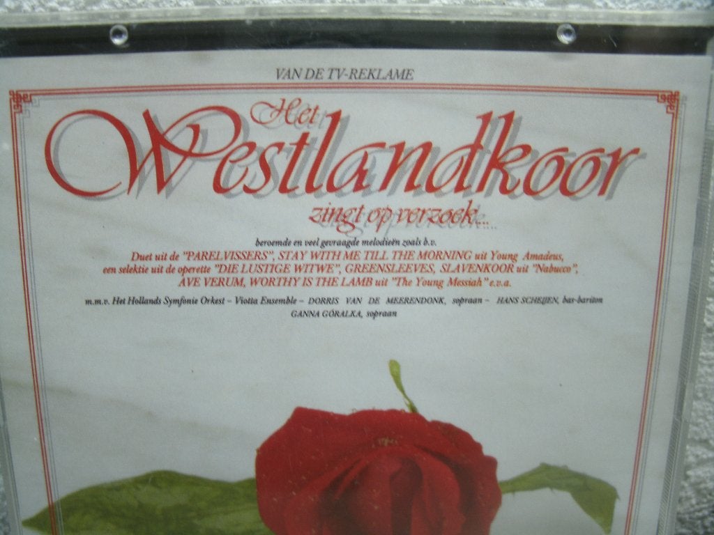 cd 3 westlanderkoor oa parelvissers, Ophalen of Verzenden, Gebruikt, Levenslied of Smartlap