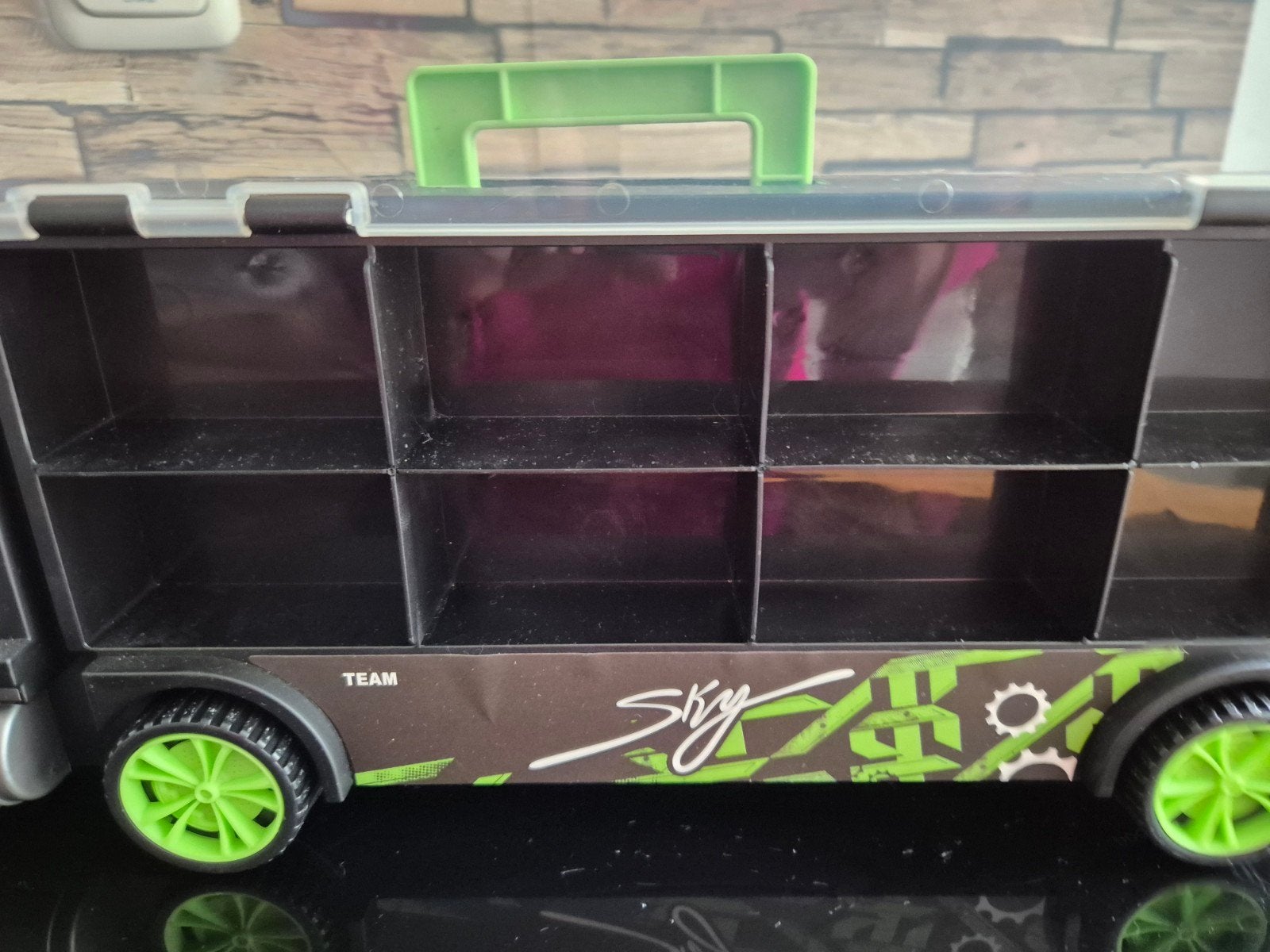 Grote speelgoedtruck met opbergruimte, Ophalen, Gebruikt