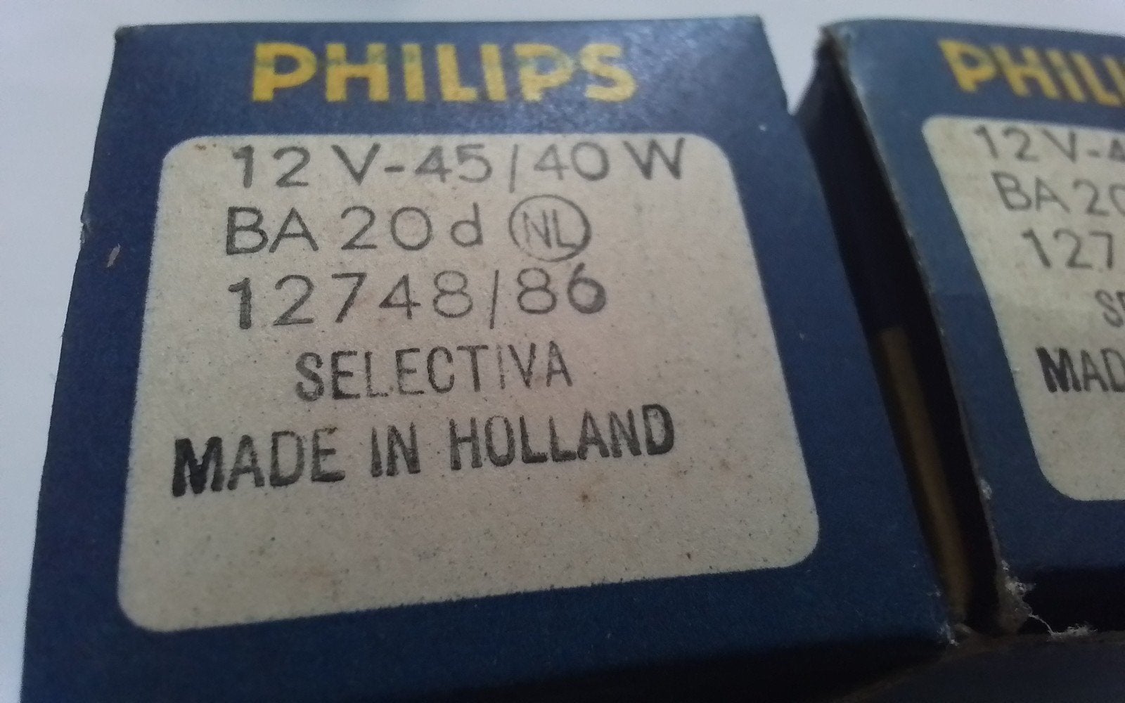 Philips Selectiva Duplo 12V-45/40W BA20d Autolampen (Geel), Auto-onderdelen, Ophalen of Verzenden, Nieuw, Universele onderdelen