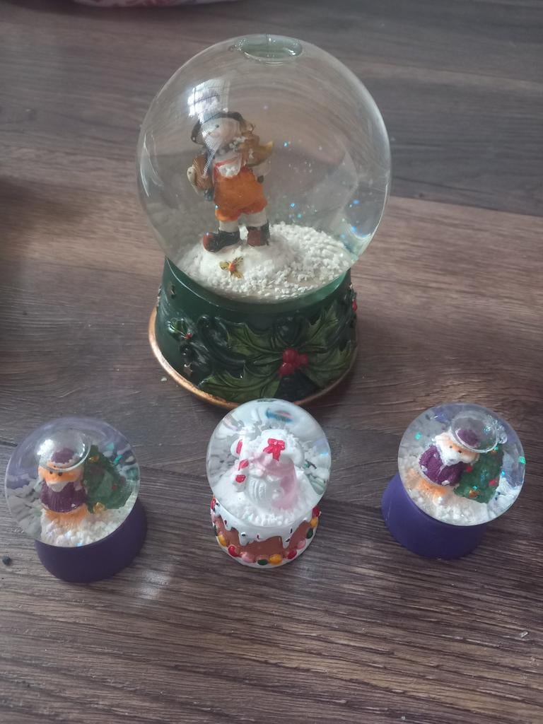 Waterbol / sneeuwbol kerst met muziekje!!!, Ophalen, Nieuw