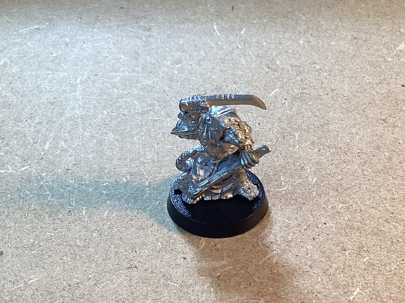 1x Skaven; Plague Monk v2 [1993], Ophalen of Verzenden, Zo goed als nieuw, Warhammer, Figuurtje(s)
