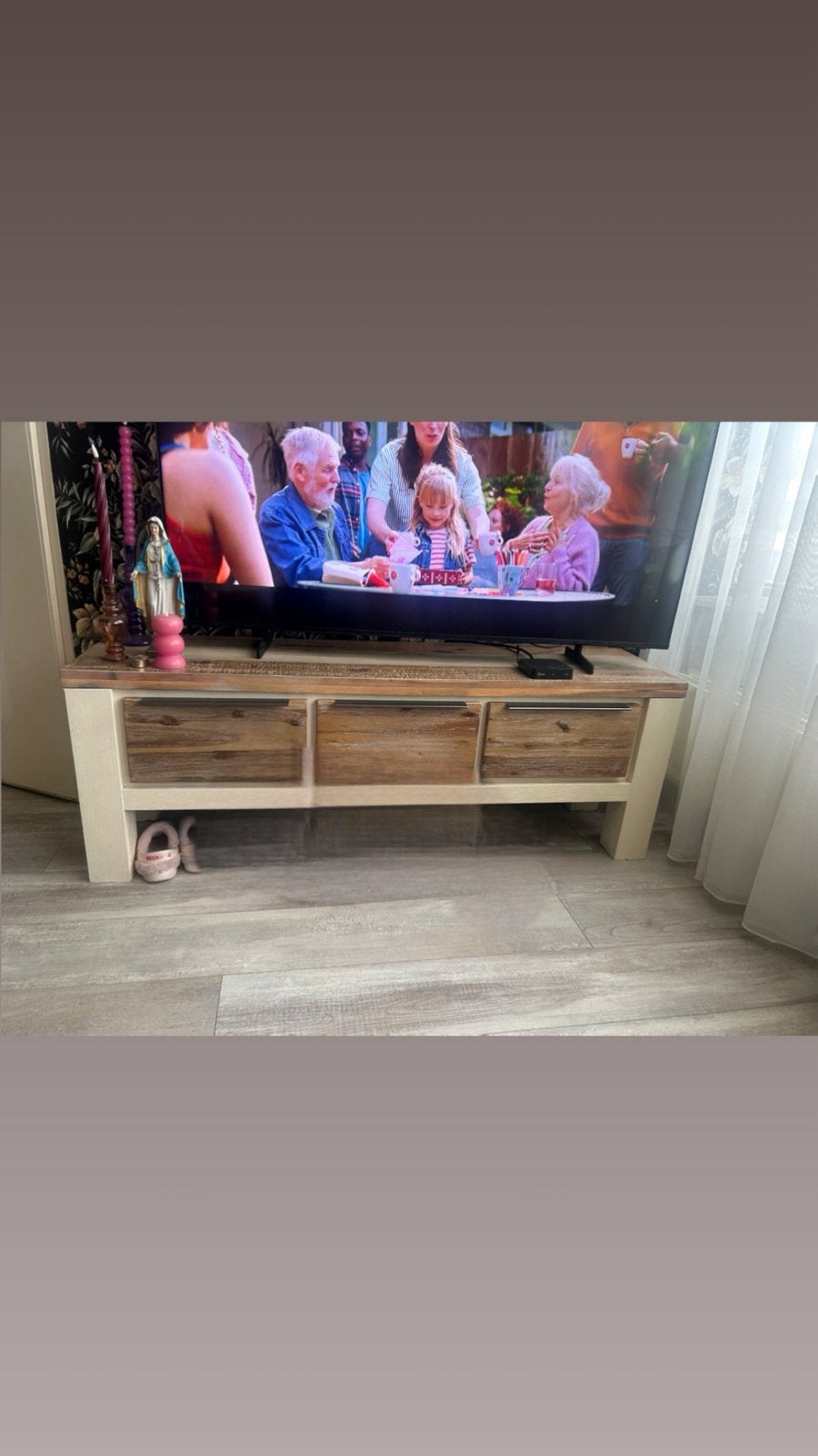 Tv meubel Pronto - Landelijke stijl, Gebruikt, 100 tot 150 cm, Ophalen of Verzenden, Minder dan 100 cm