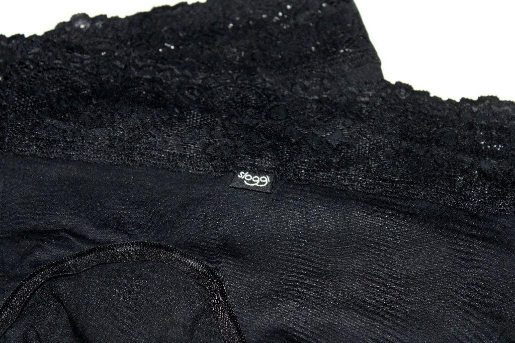 NIEUW 6x Sloggi Romance midi zwart maat 42, Sloggi, Ophalen of Verzenden, Zwart, Slip