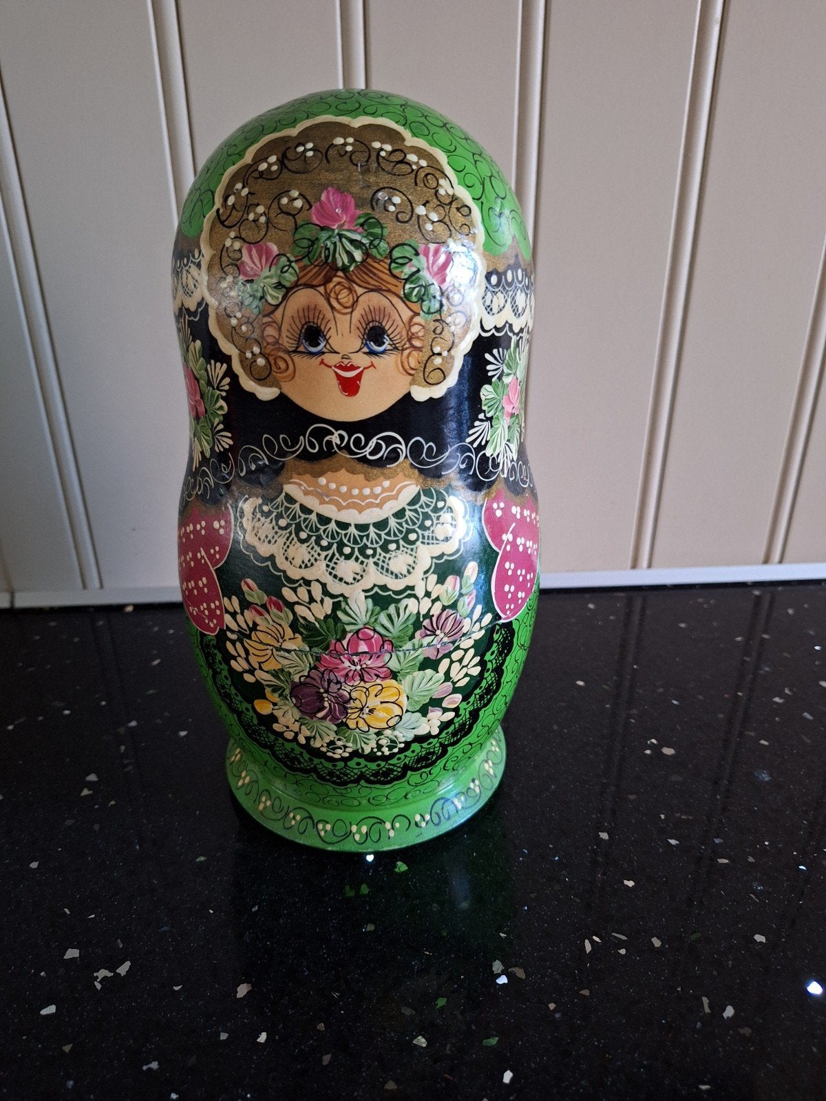 Zeldzame 9-delige Russische Matroesjka - Sergiev Posad (Gesi, Ophalen of Verzenden, Gebruikt