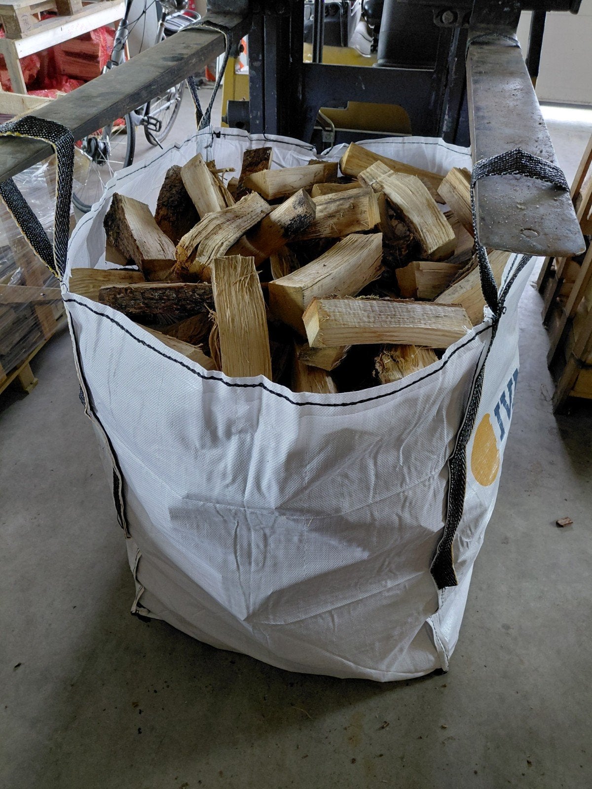 Mooi haardhout in big bags., Minder dan 3 m³, Ophalen