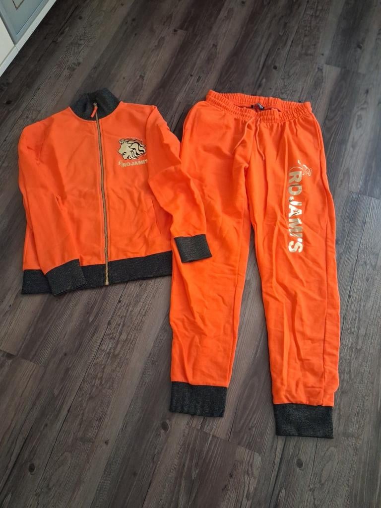 Roy Donders twee oranje juichpakken, Ophalen of Verzenden, Zo goed als nieuw, Oranje of Koningsdag