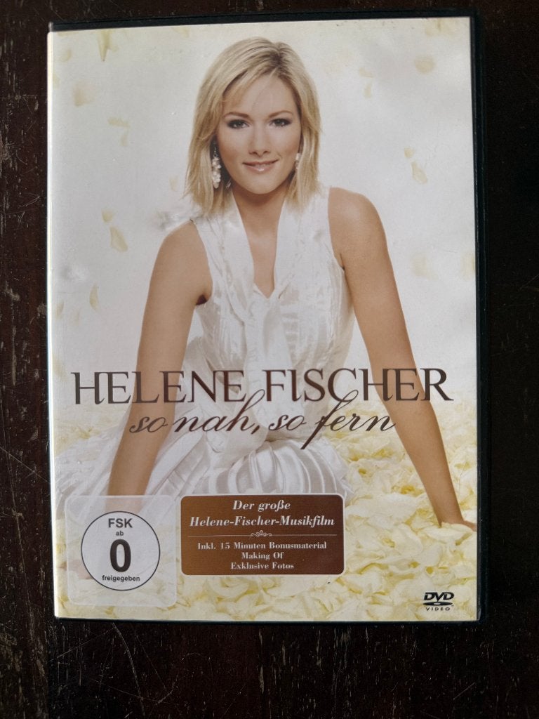 Helene Fischer So Nah So Fern DVD 2016, Bonusmateriaal, Alle leeftijden, Duits, Ophalen of Verzenden