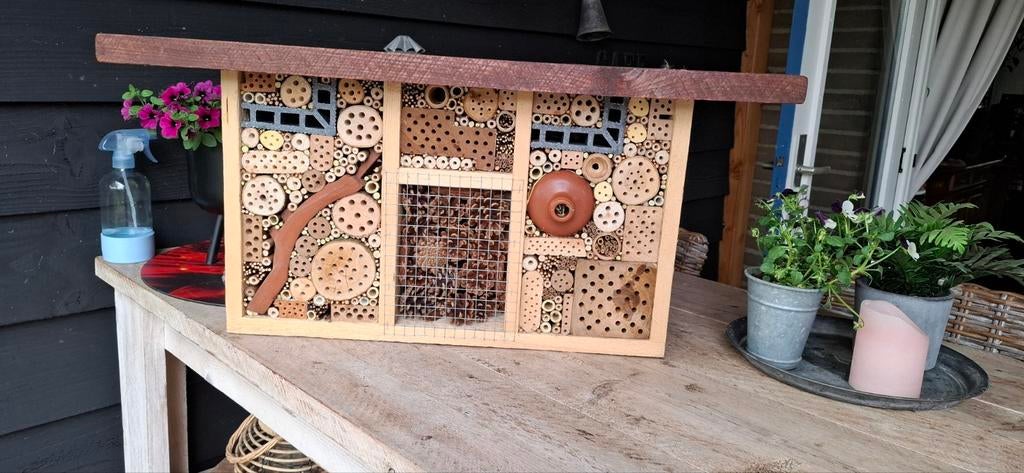 Wilde bijen insectenhotel ️, Ophalen of Verzenden, Nieuw