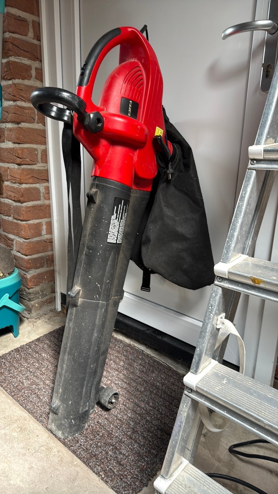 Gamma Bladblazer/ bladzuiger 230V, Ophalen, Gebruikt, Elektrisch, Met opvangzak