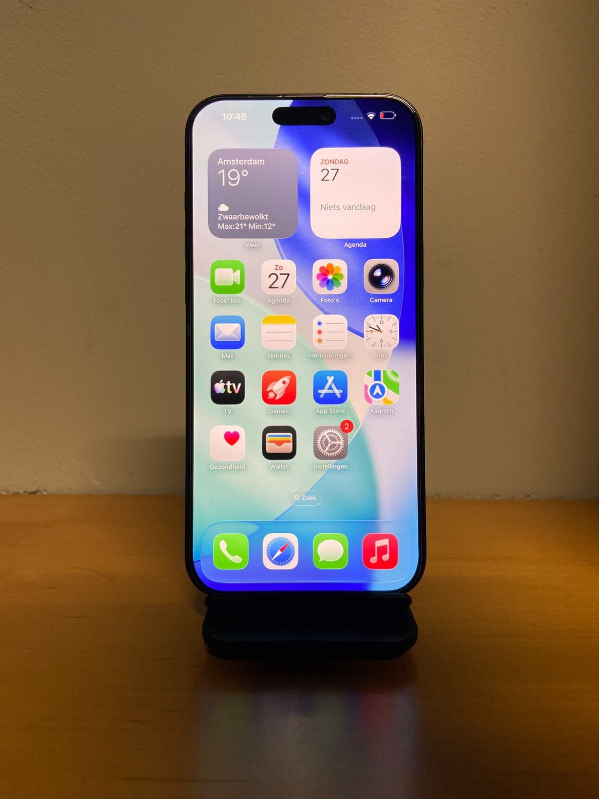 Iphone 16 pro max 256GB, 89 %, Zwart, IPhone 16 Pro Max, Zo goed als nieuw