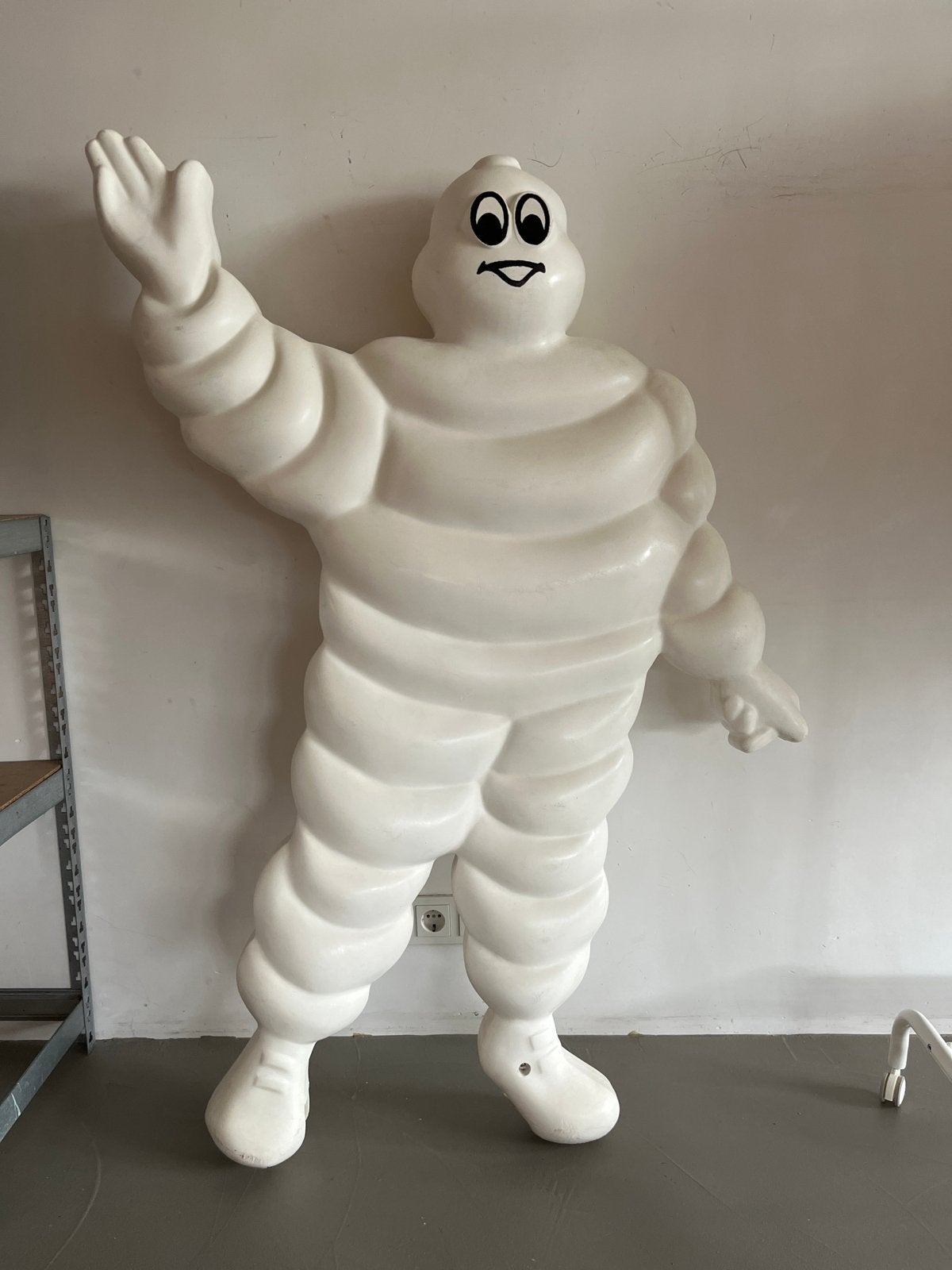 Grote Michelin Man Beeld - Bibendum Reclamefiguur, Ophalen of Verzenden, Gebruikt, Reclamebord
