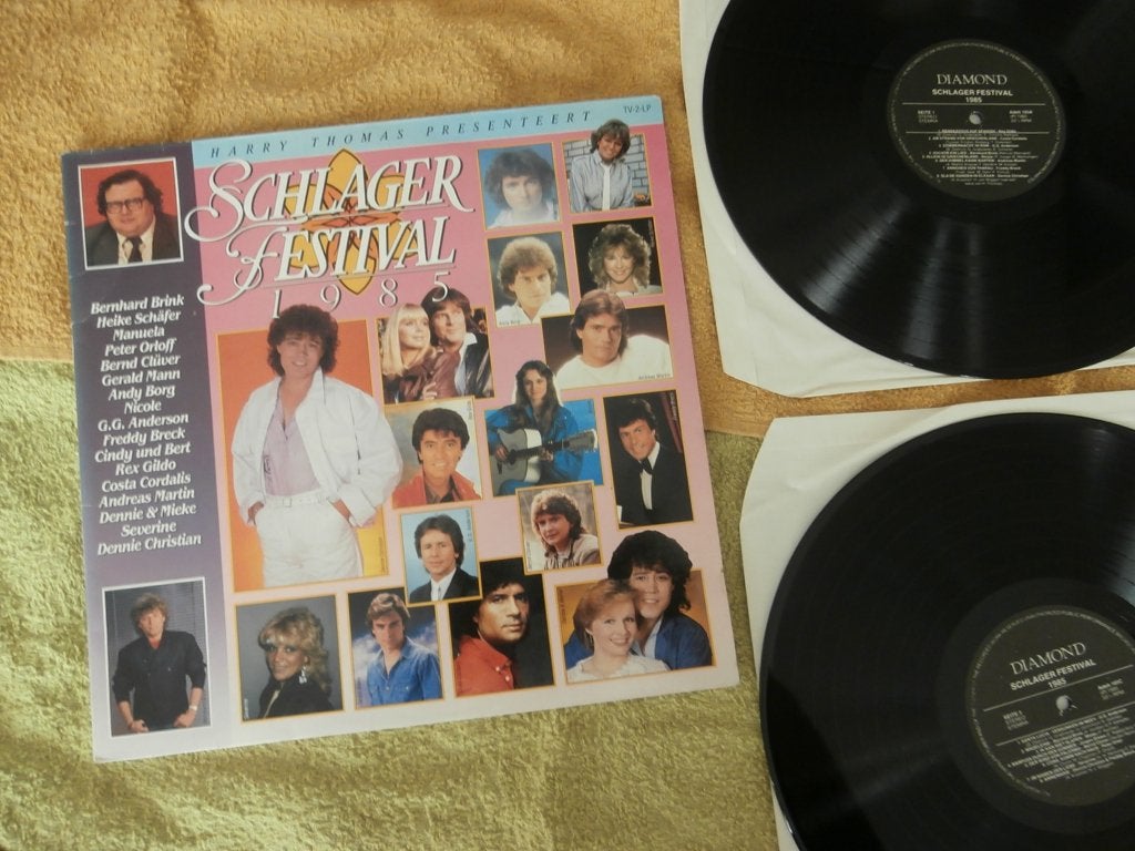 2-LP - Schlagerfestival 1985 - Various Artists., Ophalen of Verzenden, Zo goed als nieuw, Gatefold hoes, Pop