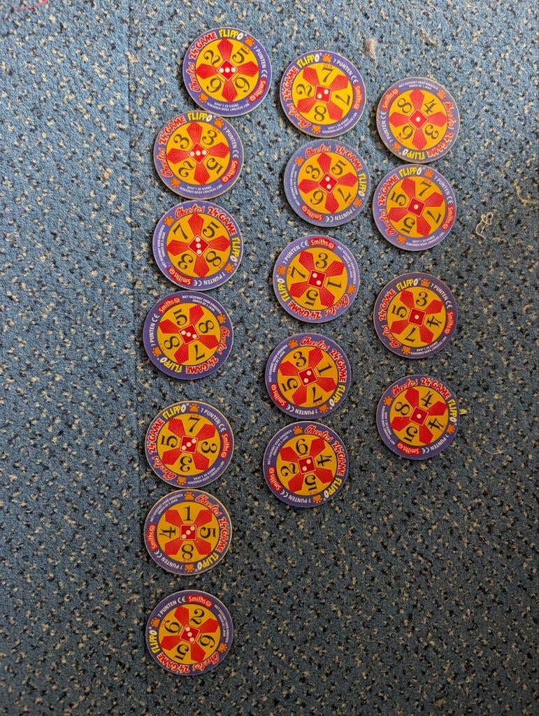 Mooie set Flippo’s – Guinness World Record & 24-Game, Verzamelen, Flippo's, Ophalen of Verzenden